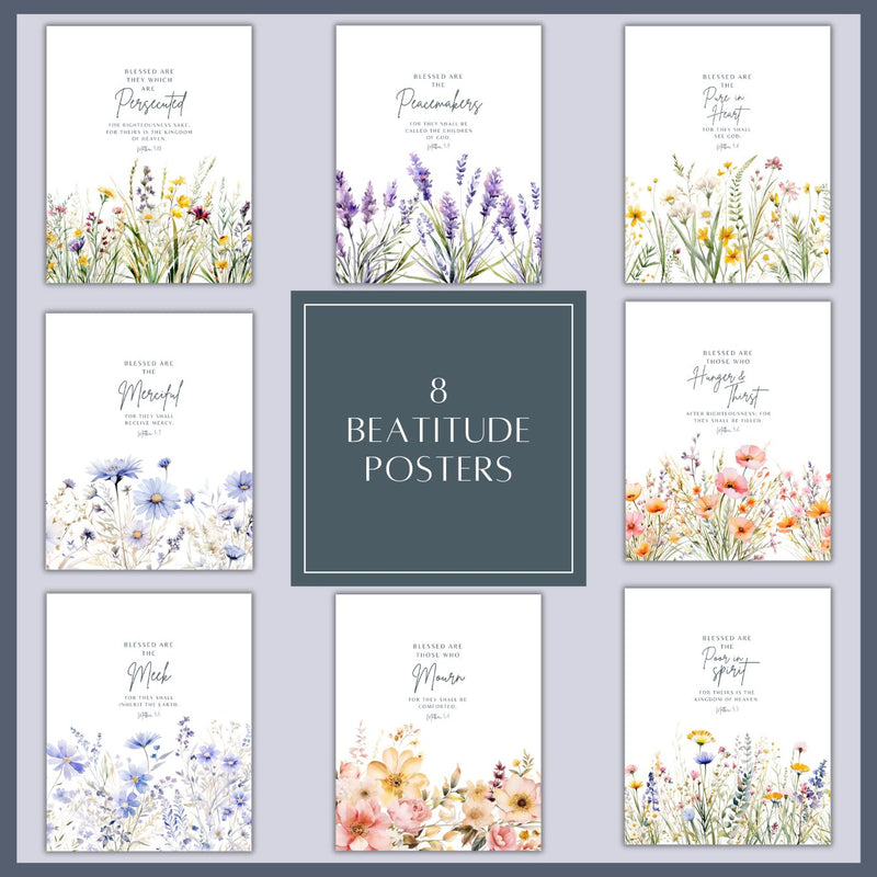 The Beatitudes Scripture Bundle