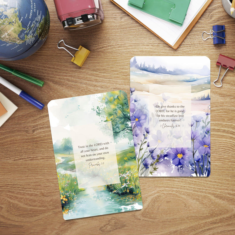 Seasonal Scripture Cards (ESV & KJV options available)