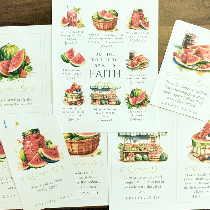 The Fruit of Faithfulness/Faith Printables