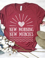 PRE-ORDER 'New Morning New Mercies' T-Shirt