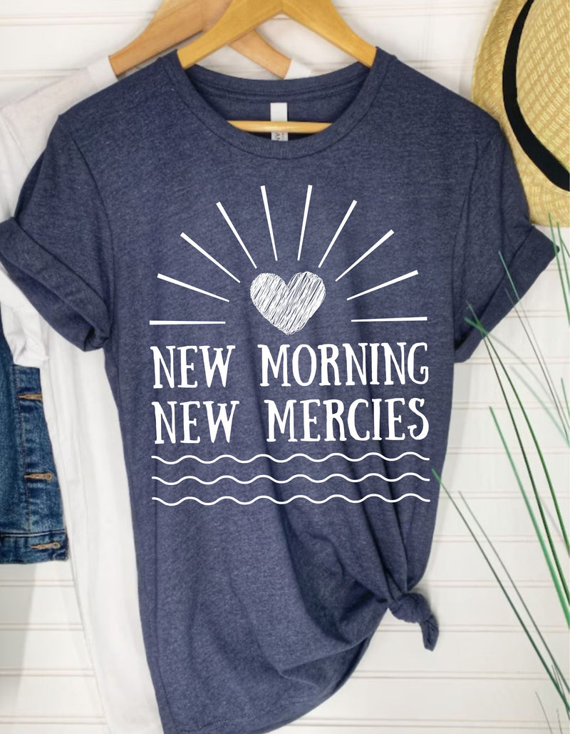 PRE-ORDER 'New Morning New Mercies' T-Shirt