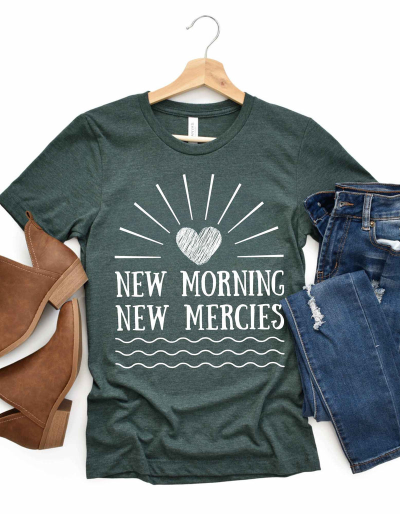 PRE-ORDER 'New Morning New Mercies' T-Shirt