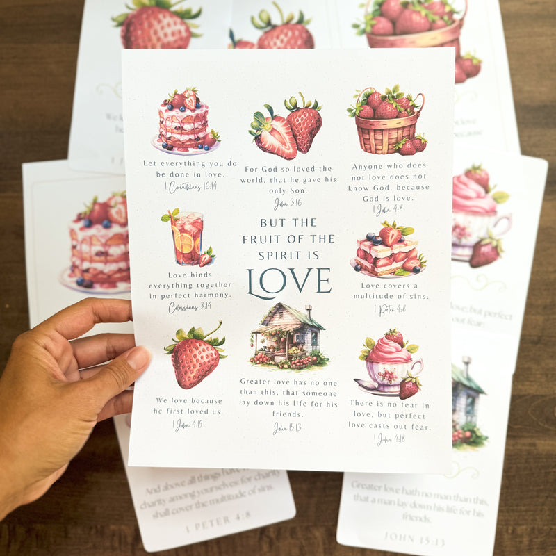 The Fruit of Love Printables